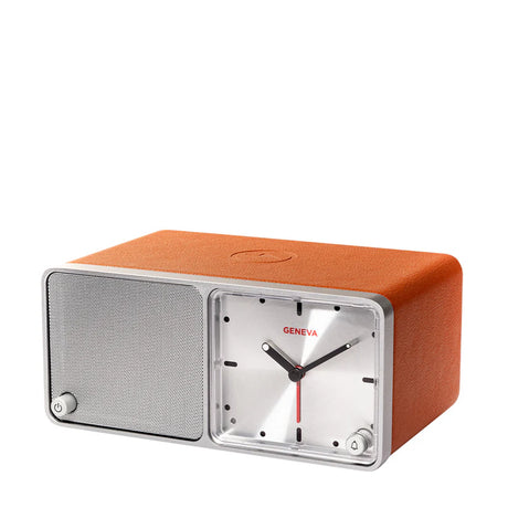 Geneva Sound "Time" Analog Bluetooth Speaker Alarm Clock